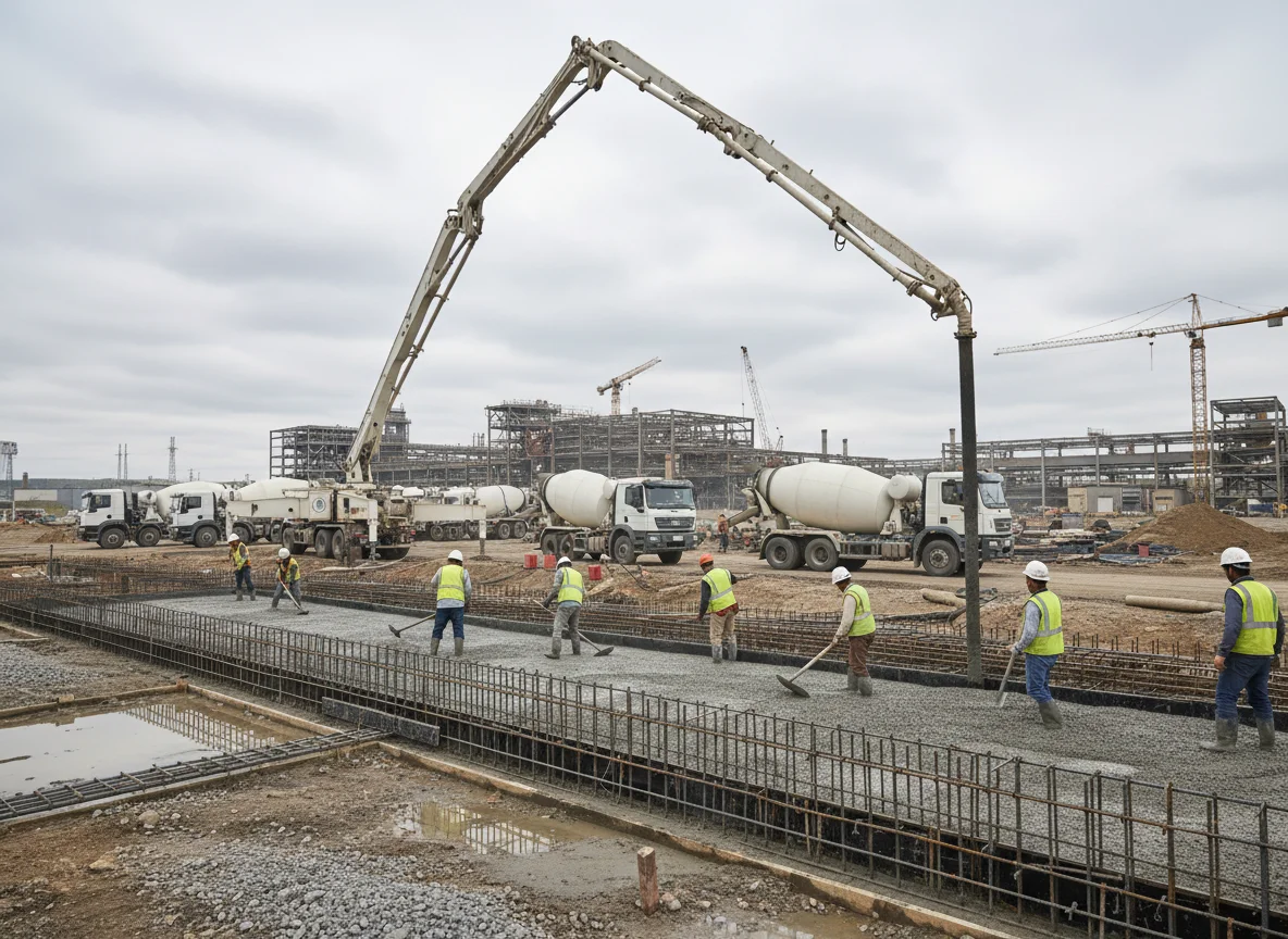 Industrial Concrete Pours
